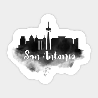 San Antonio watercolor Sticker